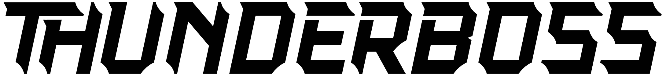 Thunderboss Font