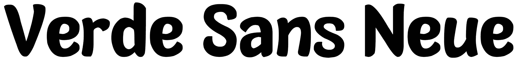 Verde Sans Neue Font