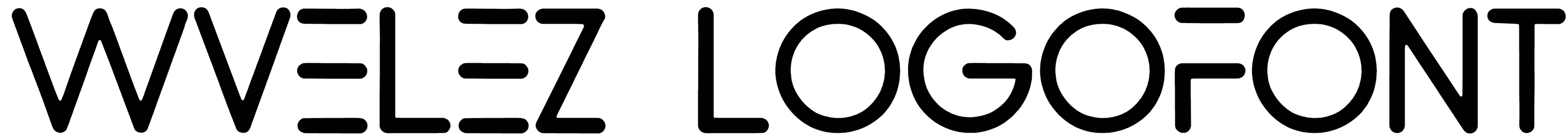 WVelez Logofont Font