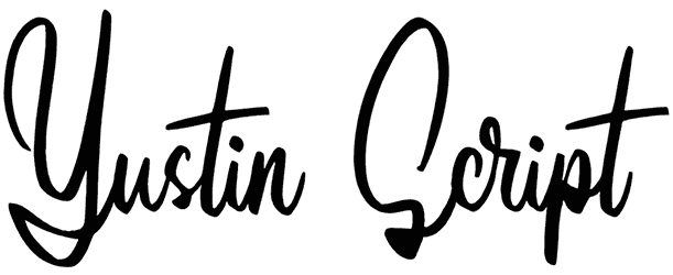Yustin Script Font