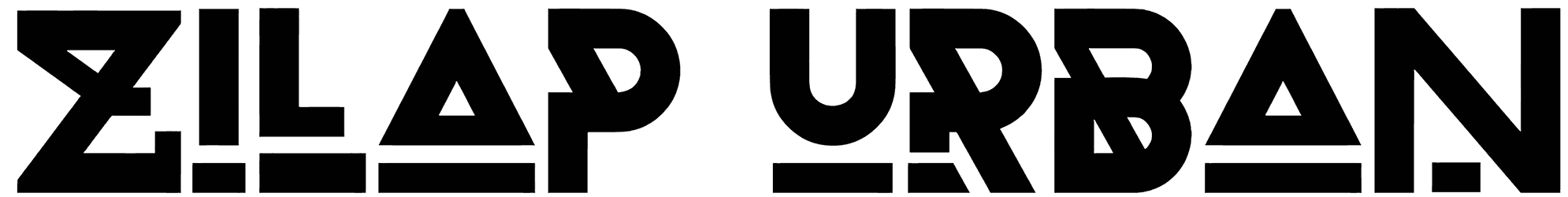 Zilap Urban Font
