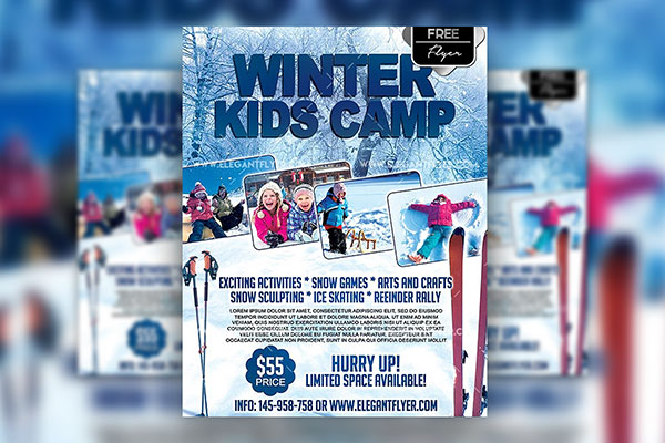 Get the Winter Après Ski Party Flyer Template - PSD Flyer - FFFLYER