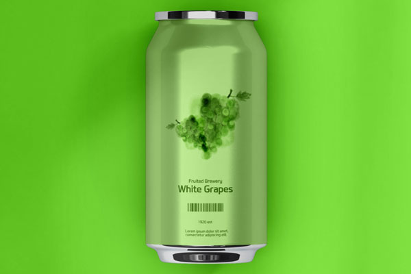 Top View of a Soda Can Mockup FREE PSD