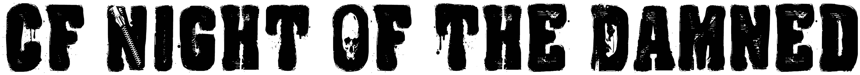 CF Night Of The Damned Font