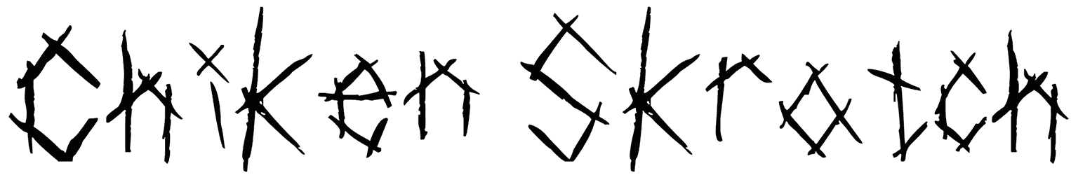 Chiken Skratch Font