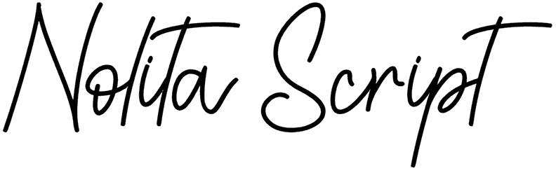 Nolita Script Font