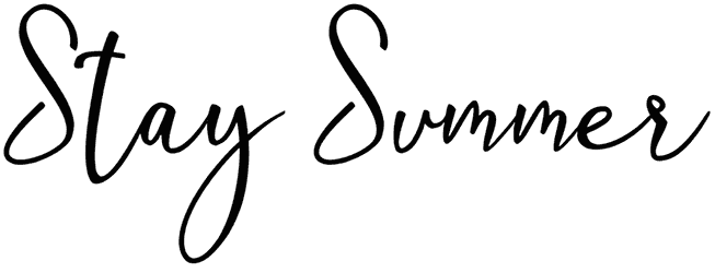 Stay Summer Font