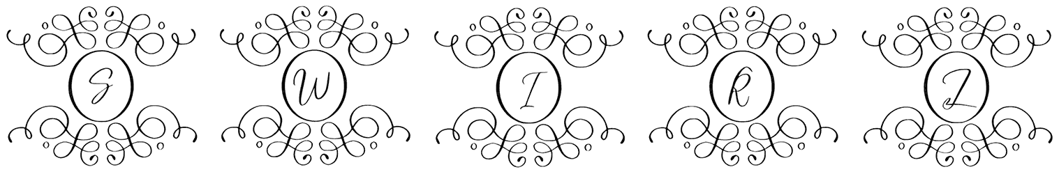 Swirl Monogram Font