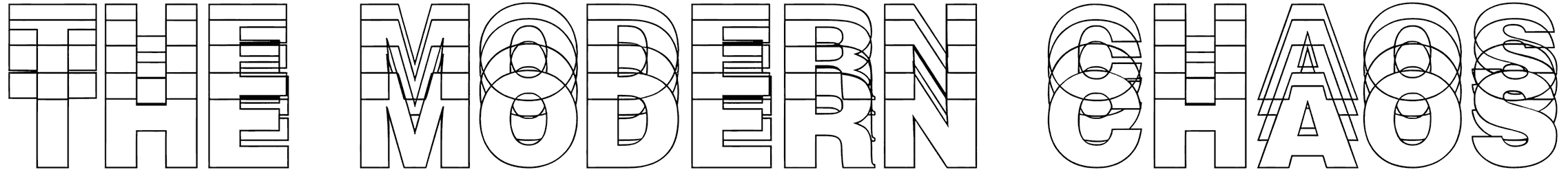The Modern Chaos Font