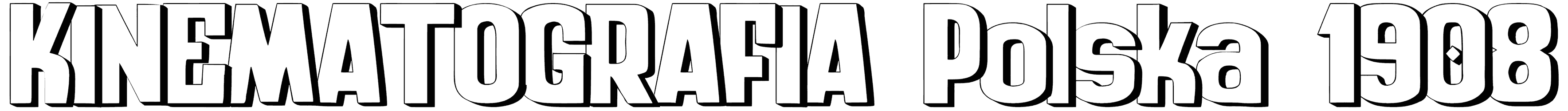 Zai Kinematografia Polska 1908 Font