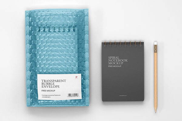 Realistic Cotton Notebooks Mockup (FREE) - Resource Boy