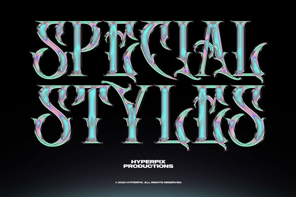 Chrome Text Effect Vol 1 FREE PSD