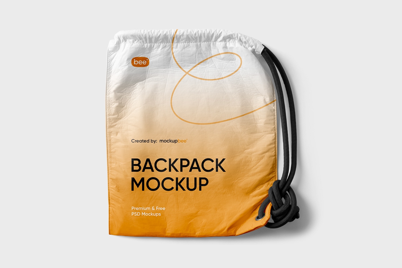 Front View of an Empty Backpack Mockup Free Download | Resource Boy