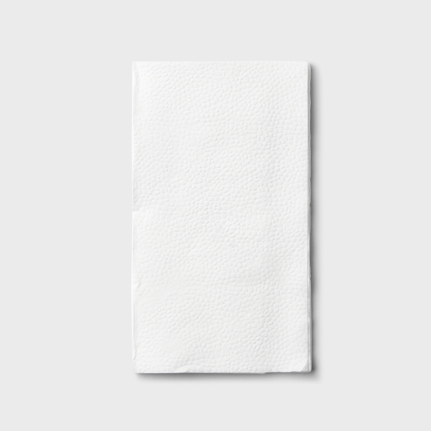 Rectangular Folded Paper Napkin Mockup FREE PSD