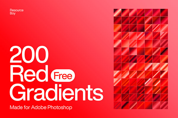 red gradient photoshop download