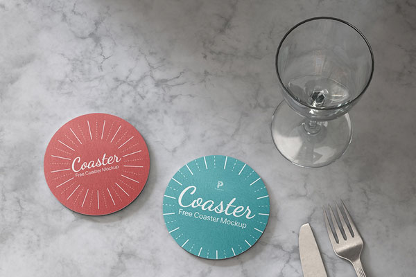 Free Coaster Mockups for 2024 Resource Boy