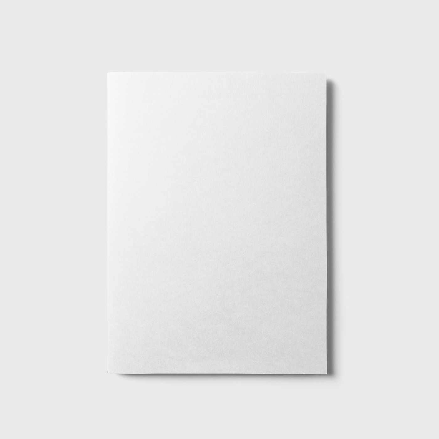 Top View of a Realistic A4 Folder Mockup FREE PSD