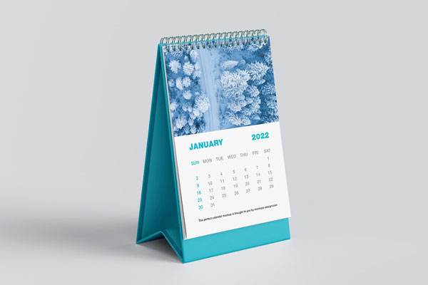 Free Calendar Mockups for 2024 - Resource Boy