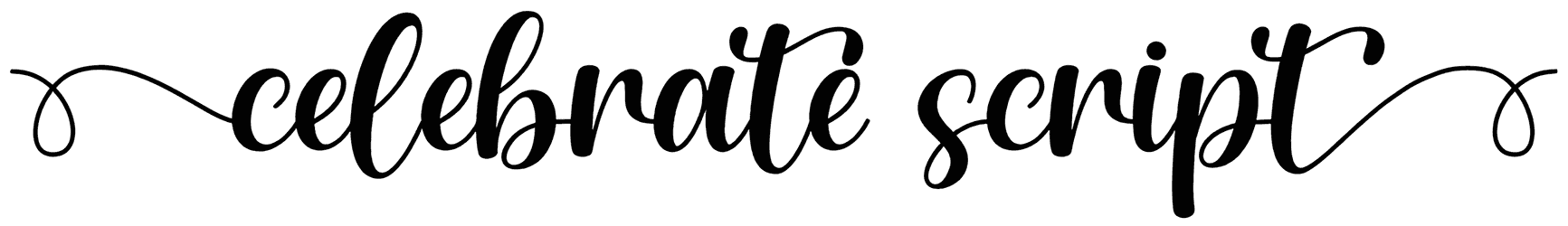 Celebrate Script Font