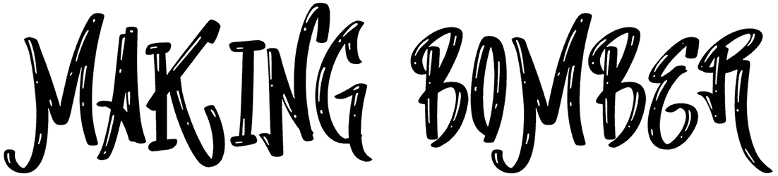 Making Bomber Font Free Download | Resource Boy