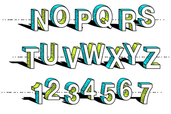 Cartoon Vector Text Effect FREE PSD