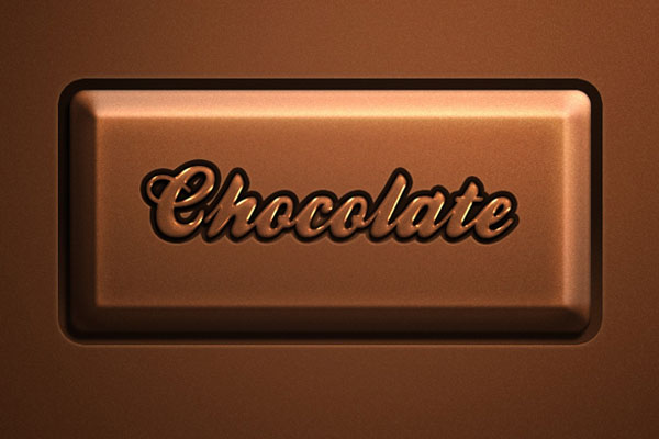 Chocolate Text Effect FREE PSD