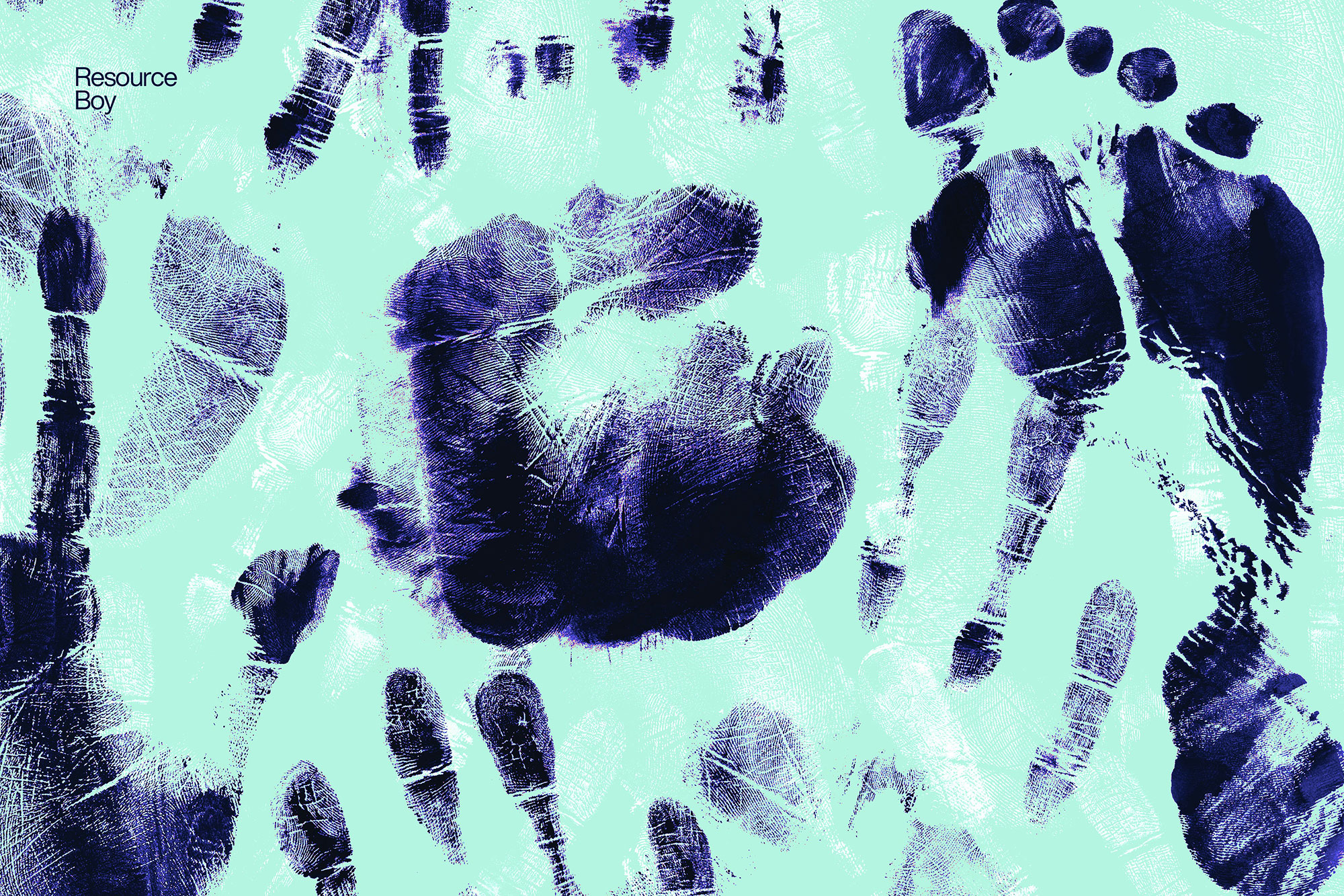 100 Free Hand / Fingerprint Photoshop Brushes