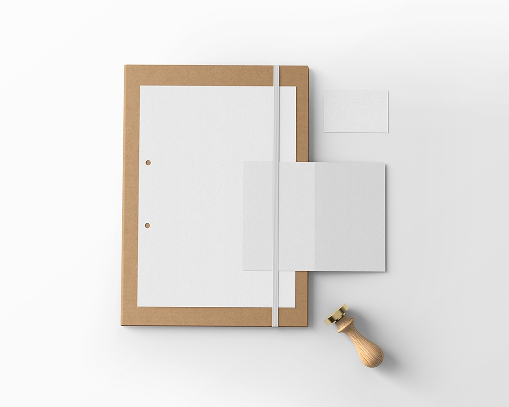 Stationery Mockup Featuring Letterhead, Business, and Postcard FREE PSD