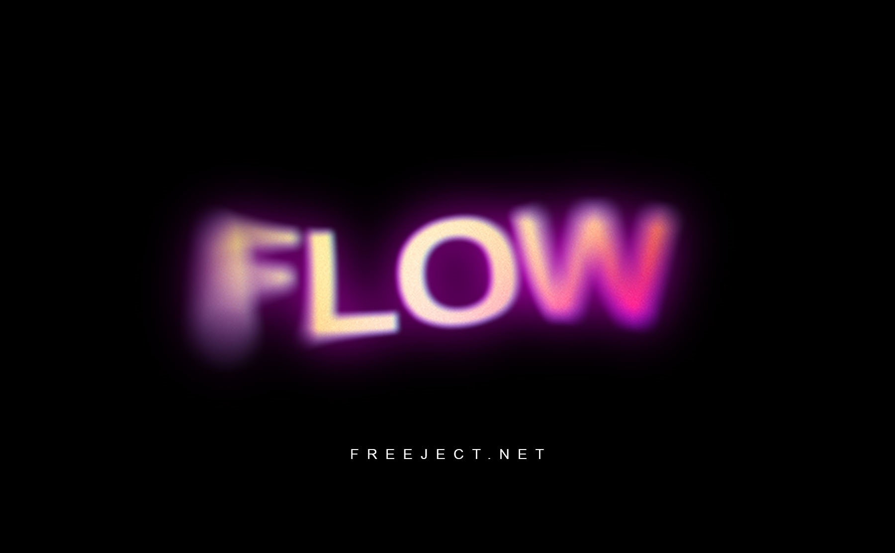 Glow Blurry Text Effect (FREE) Resource Boy