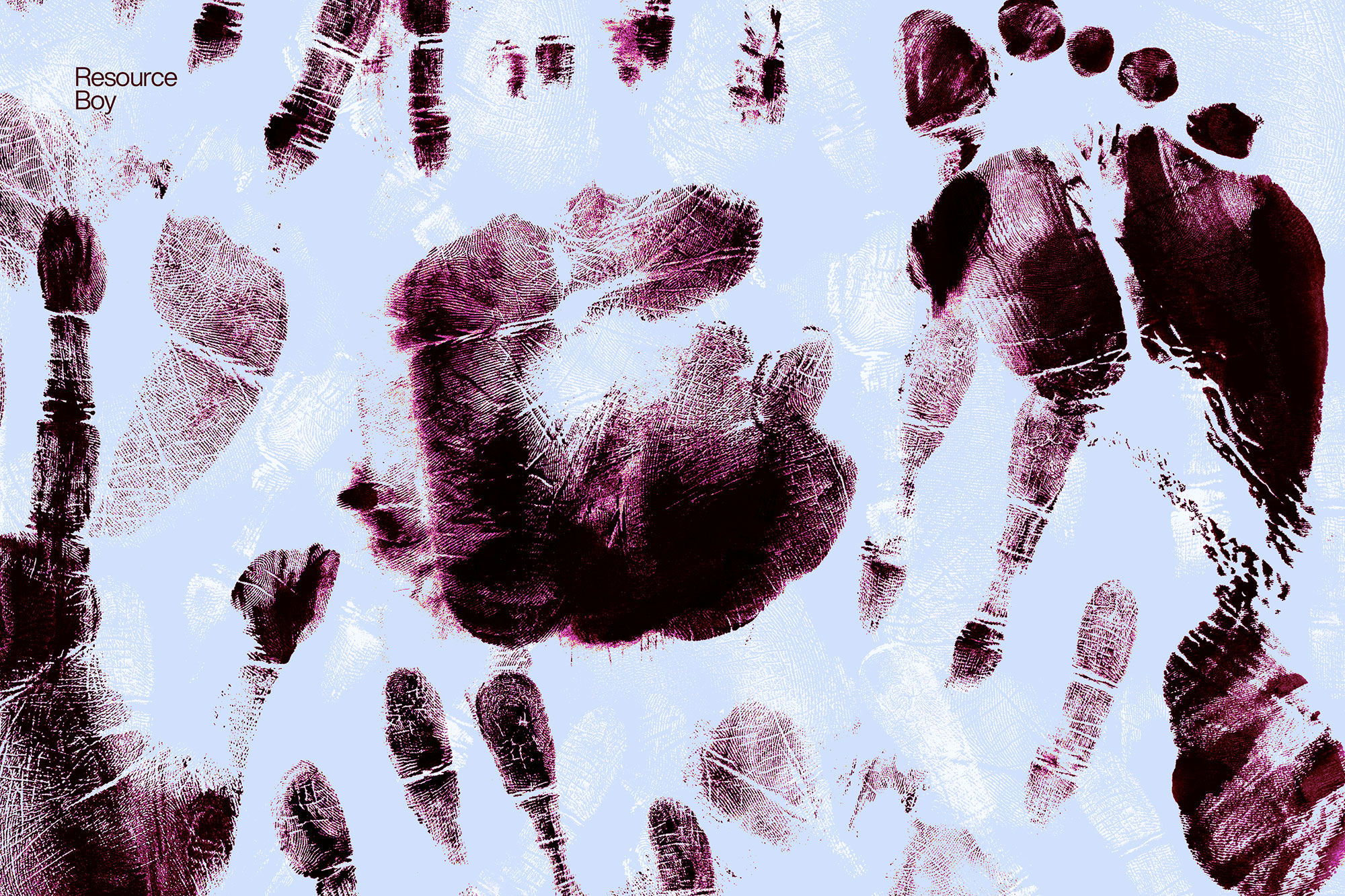 Free Hand / Fingerprint PNG Textures