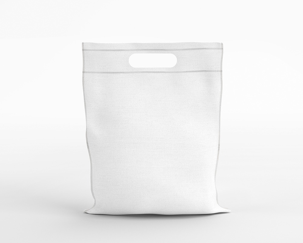 Front View of an Eco-Friendly Shopping Bag Mockup FREE PSD