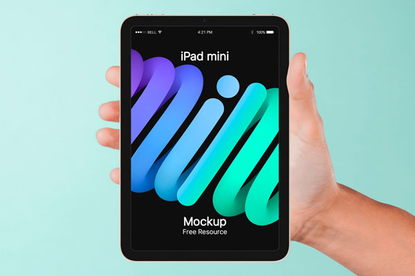 iPad (2022) Free Mockups, BRIX Templates