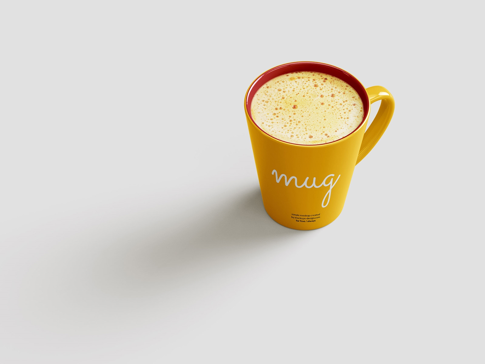 5 Mockups of Tapered Mug from Different Angles FREE PSD