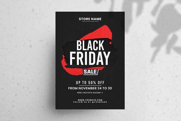 50 Best Black Friday Sale Flyer 2023  Black friday sale flyer, Black  friday flyer, Black friday sale design