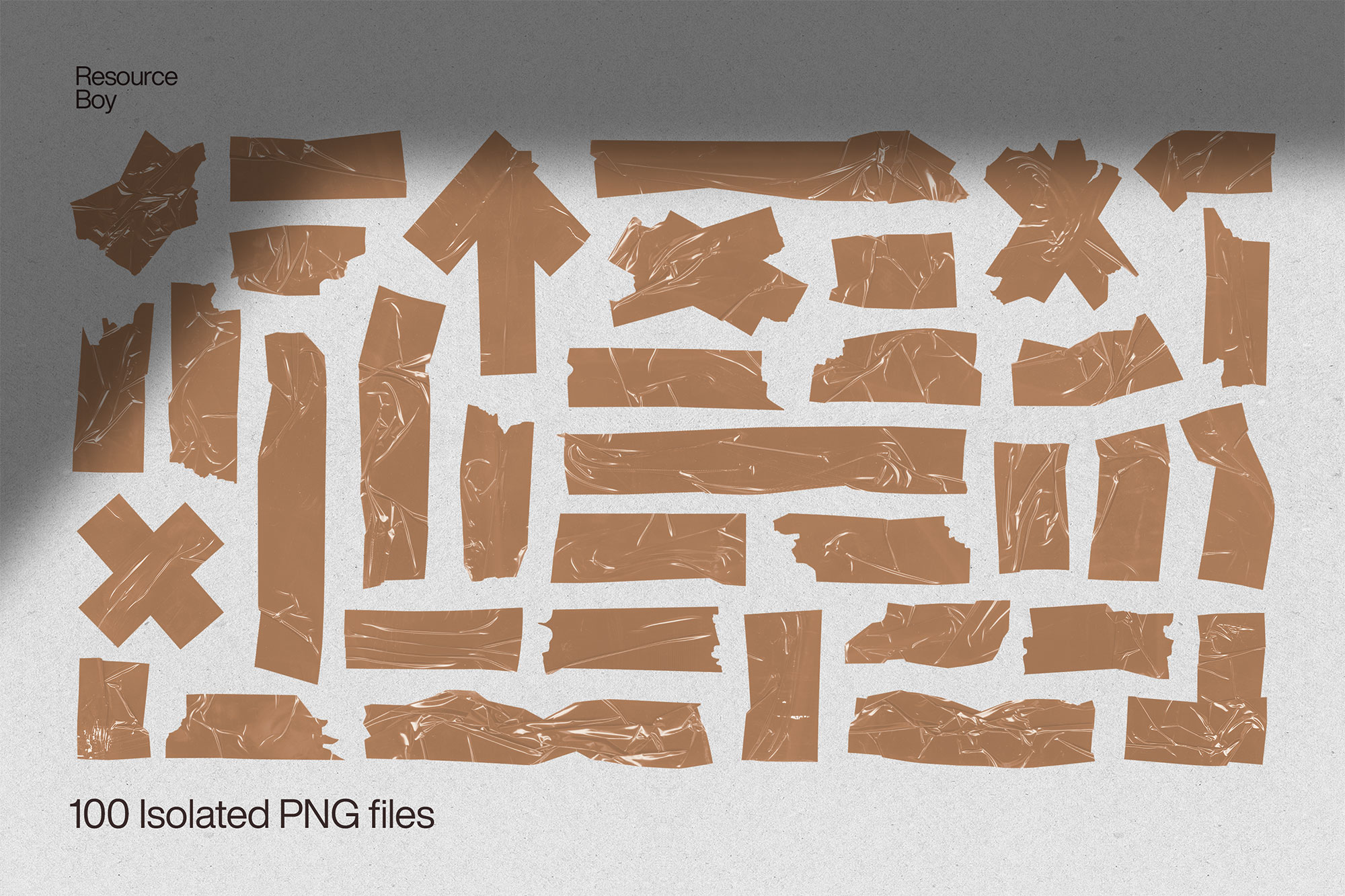 Free Packing Tape PNG Textures
