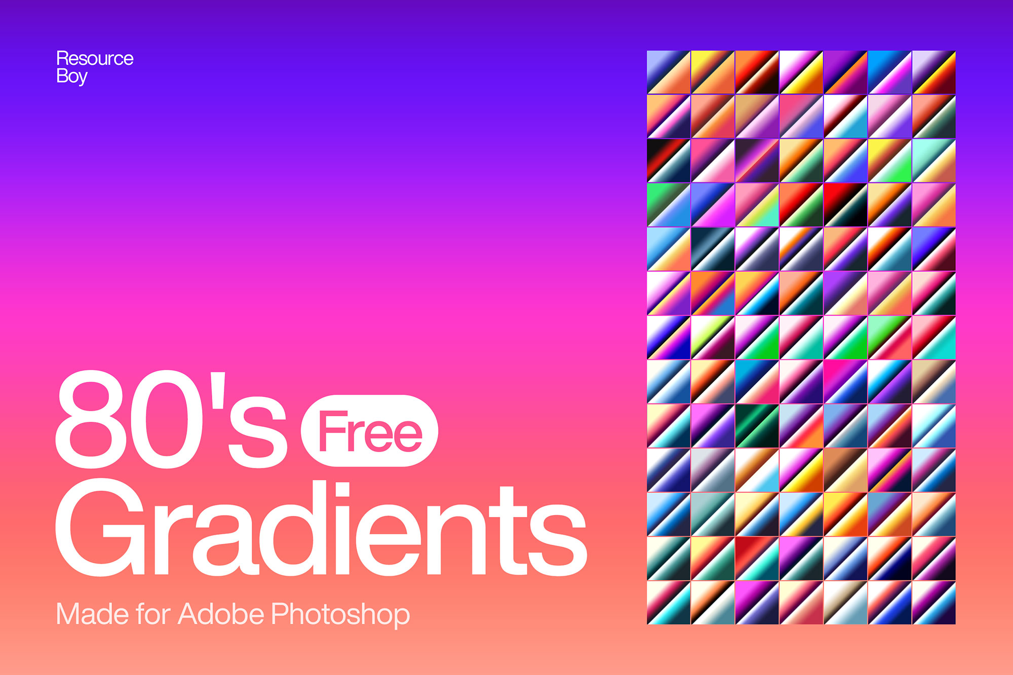 80s photoshop gradient download