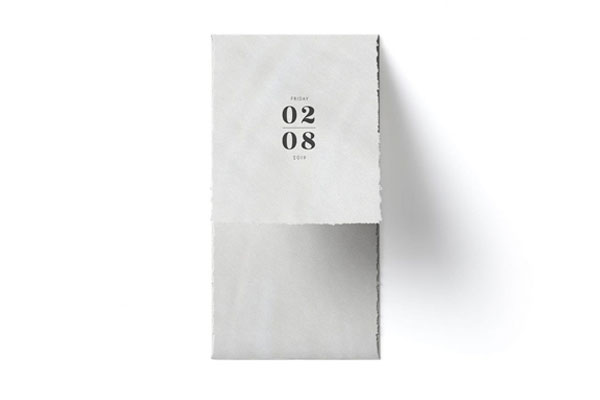 Top View of a Half Open Envelope Mockup FREE PSD