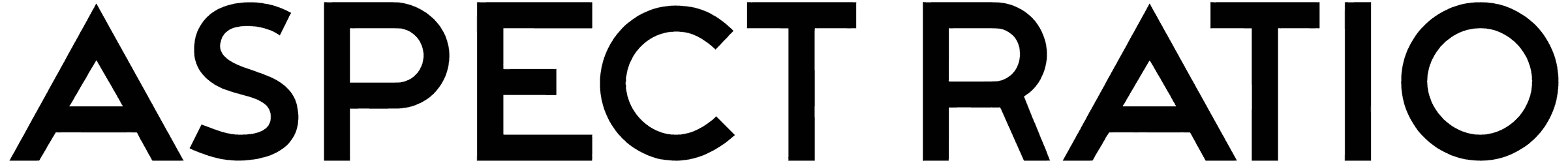 Aspect Ratio Font Free Download | Resource Boy