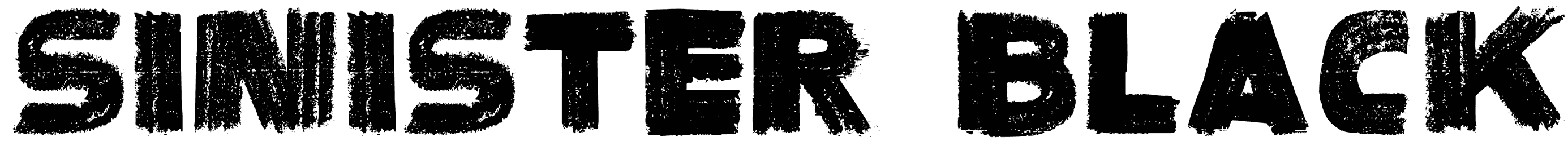 Sinister Black Font