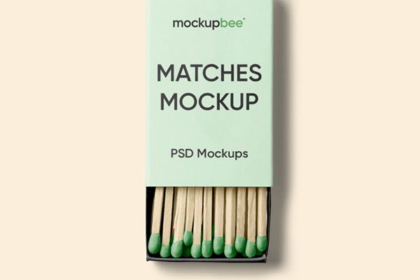 Free Cotton Swabs PSD Mockup – Free Mockup