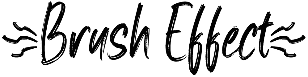Brush Effect Font