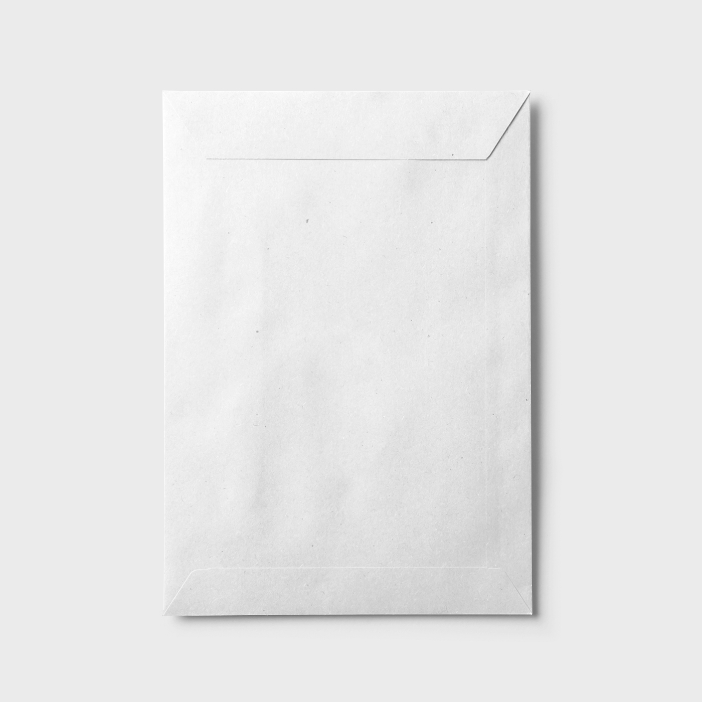 Front View of Back Envelope Mockup FREE PSD