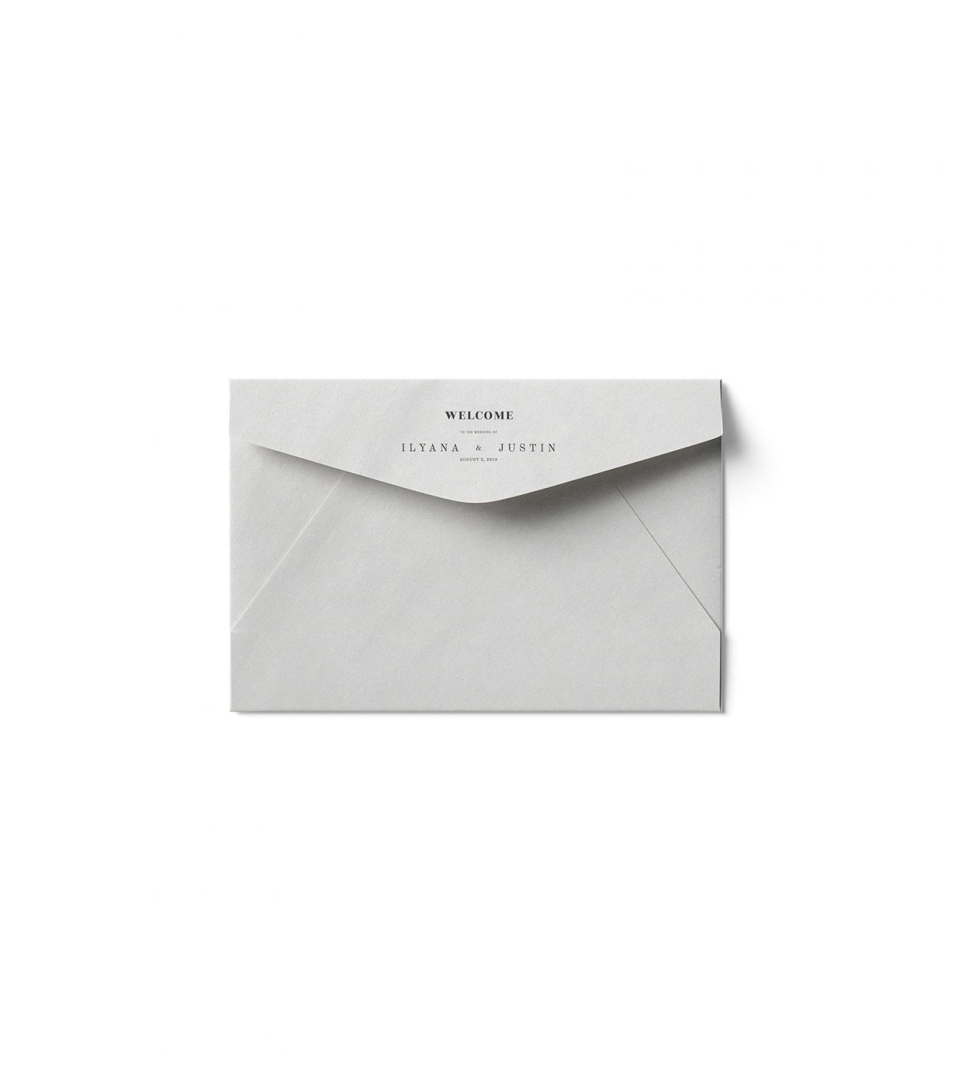 Top View of a Half Open Envelope Mockup Free Download | Resource Boy