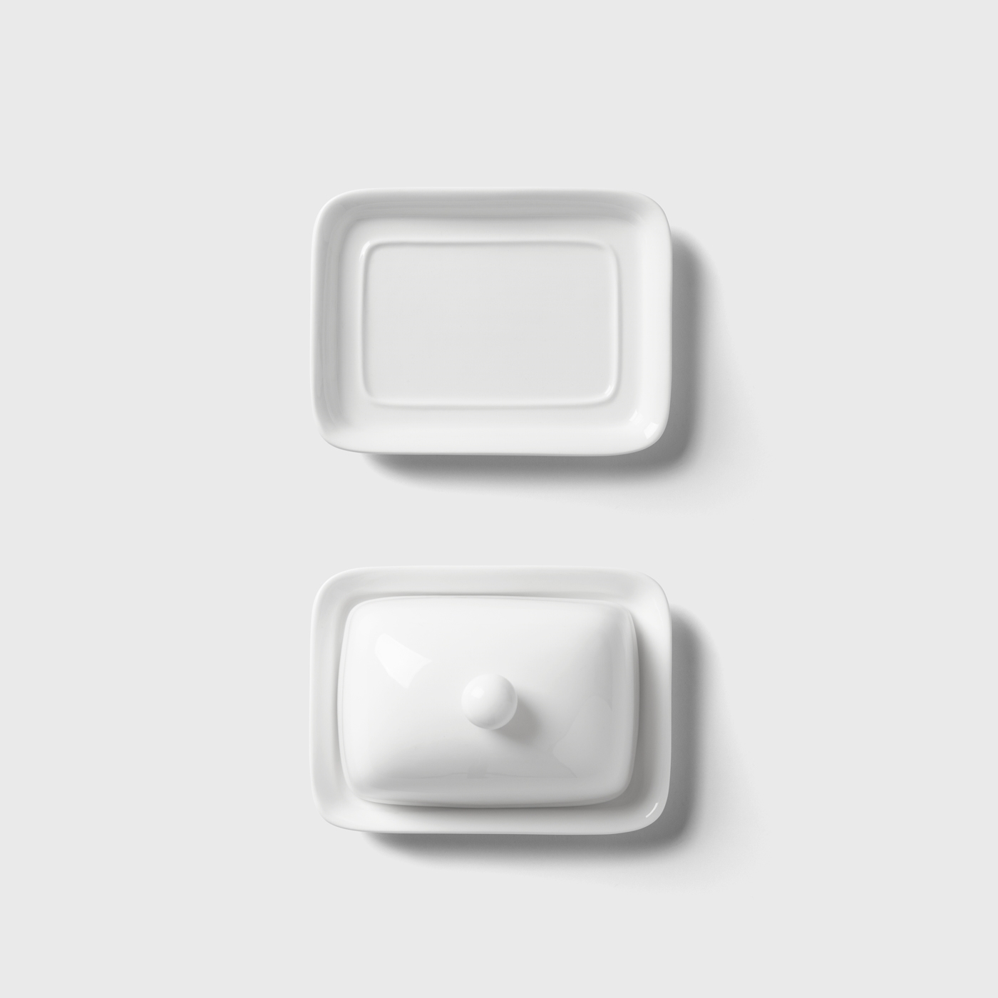 Top View of Butter Dish Mockup FREE PSD