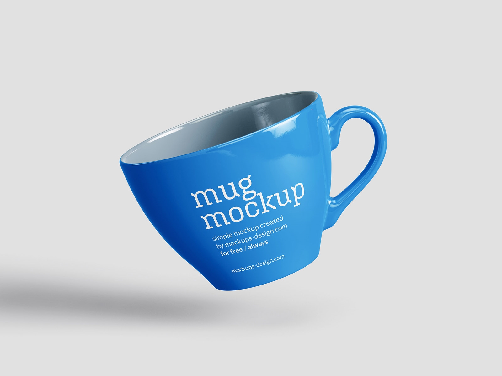 5 Ceramic Coffee Mug Mockups from Different Angles FREE PSD