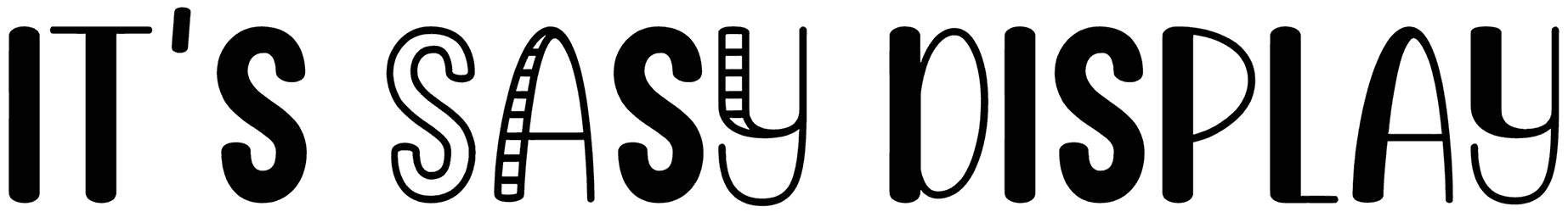 Its Sasy Display Font