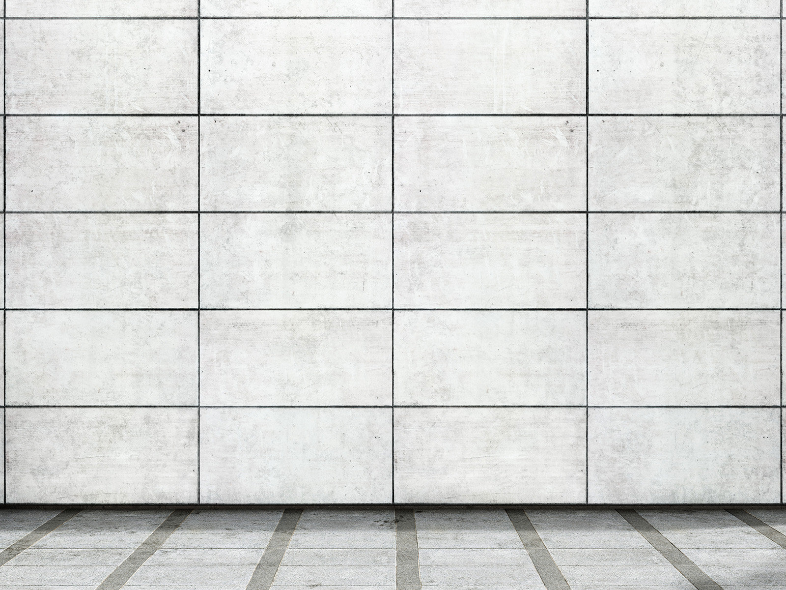 Front View of Cement Wall Mockup FREE PSD