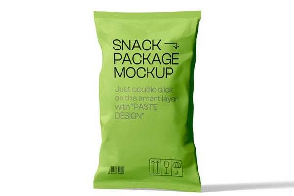 Clear Plastic Bag With Chips Mockup – MasterBundles