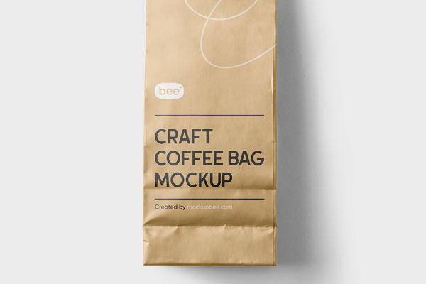Green Compostable Kraft Paper Coffee Bags With Valve China Manufacturer