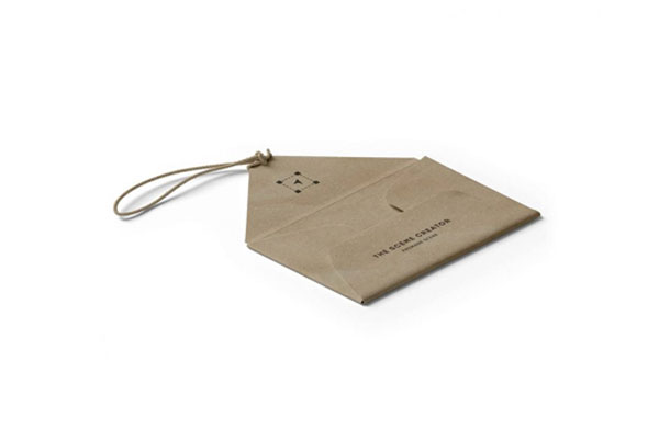 Perspective View of an Open Envelope Mockup FREE PSD